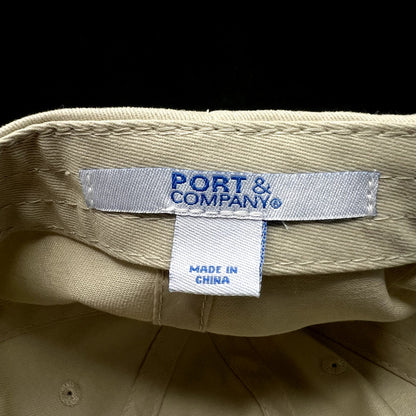 Tuk Tuk Thai Restaurant Strapback Hat Beige Port & Company