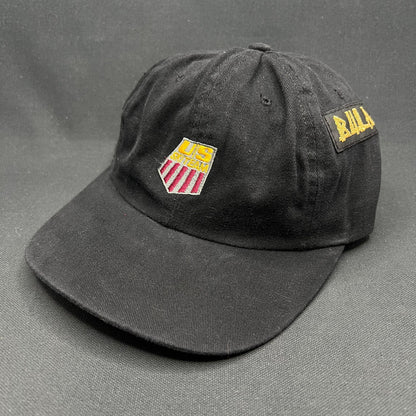 Vintage USA Ski Team BULA Snapback Hat Made in USA Black AHA 90s