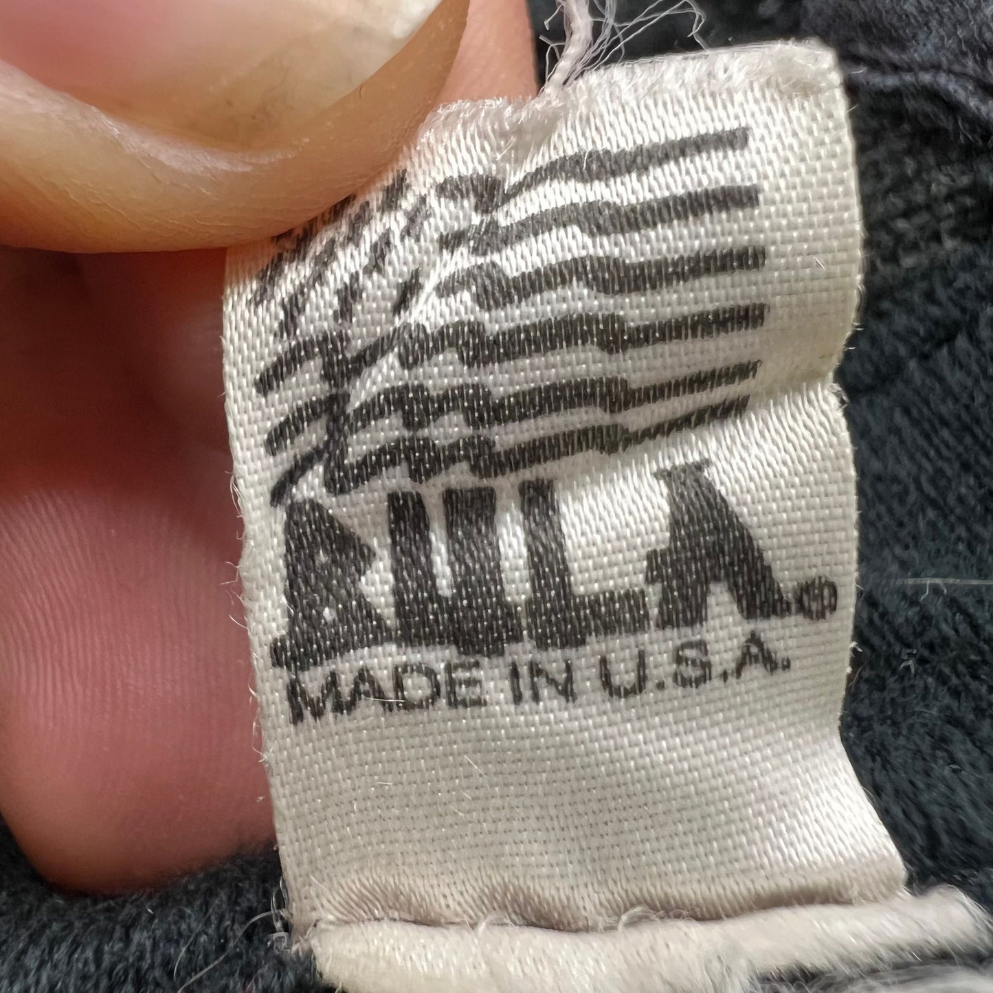 Vintage BULA USA Ski Team Sherpa Wool Strapback Hat USA Ski