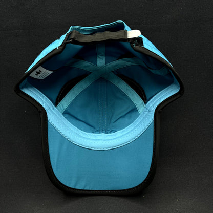Diadem Performance Running Hat Blue Lightweight Strapback Athletic Cap