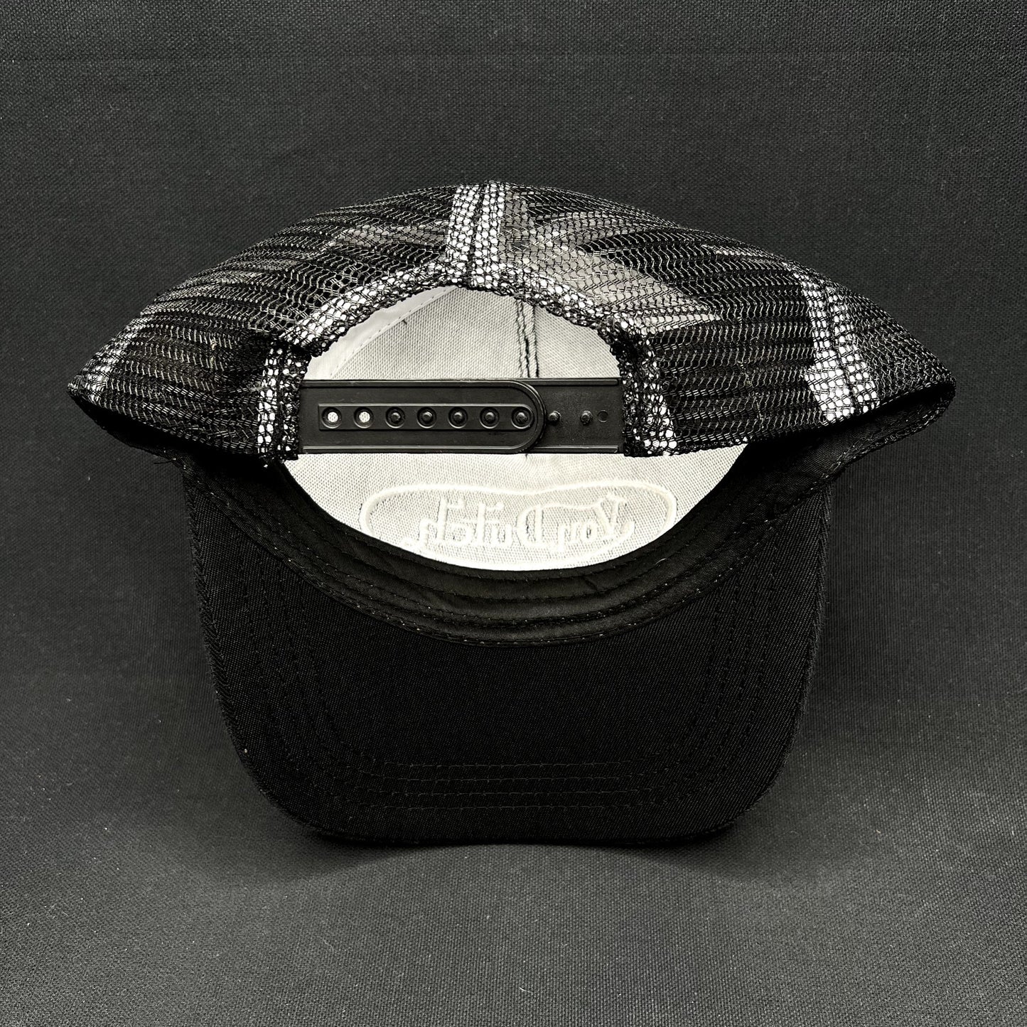 Vintage Y2K Von Dutch Black Trucker Snapback Hat