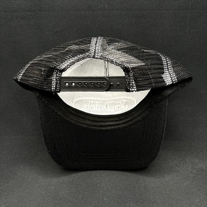 Vintage Y2K Von Dutch Black Trucker Snapback Hat