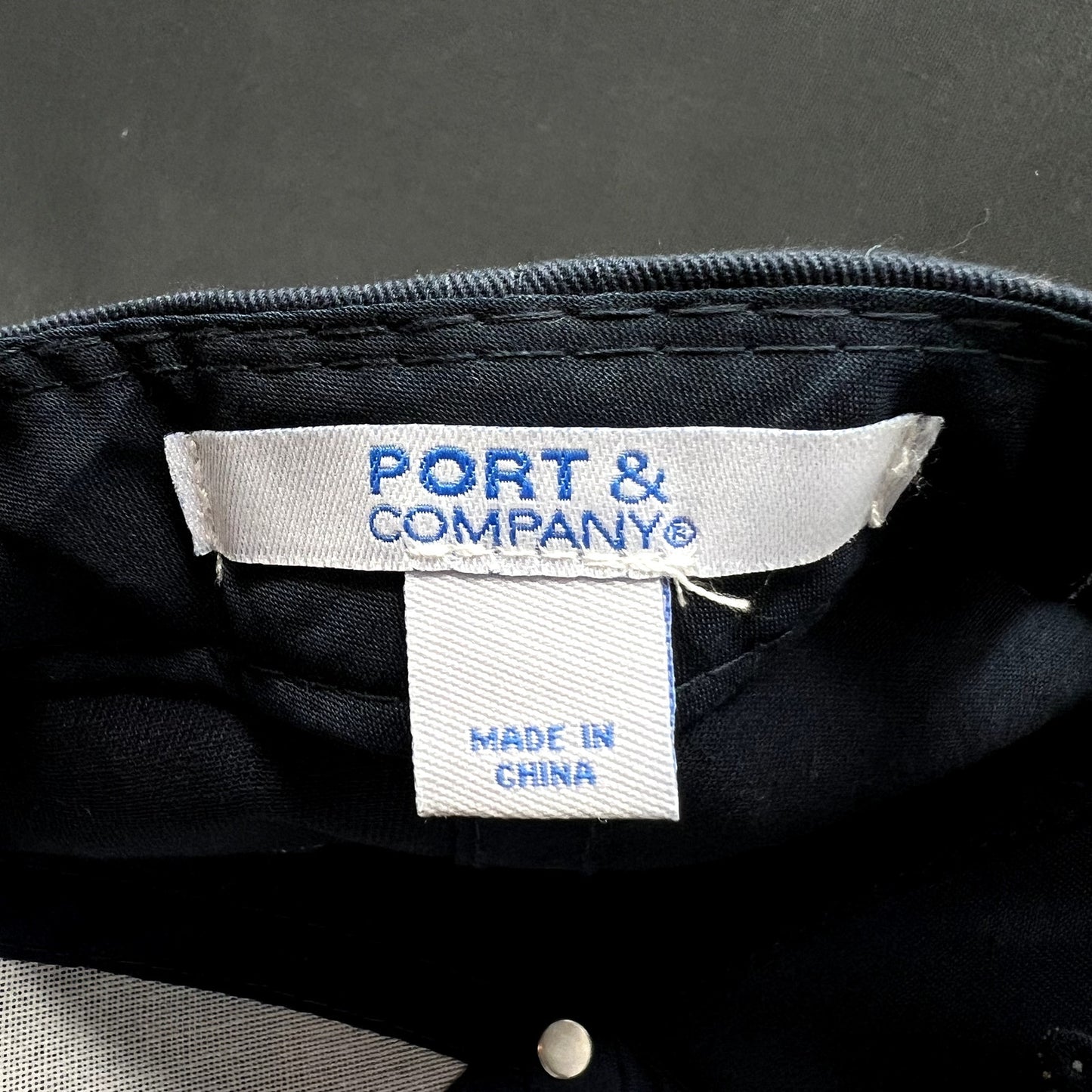 St. George’s University Strapback Hat Port & Company Medical School Cap Navy