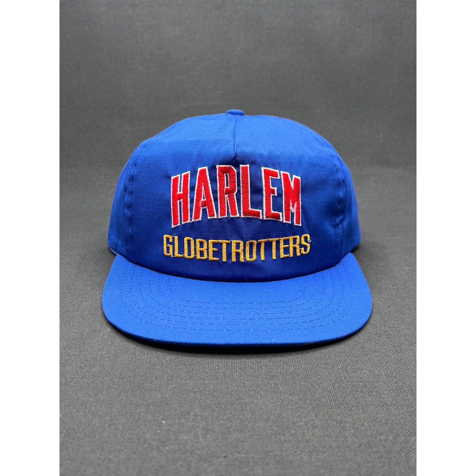 Vintage 90s Harlem Globetrotters Snapback Hat – Classic Basketball Logo