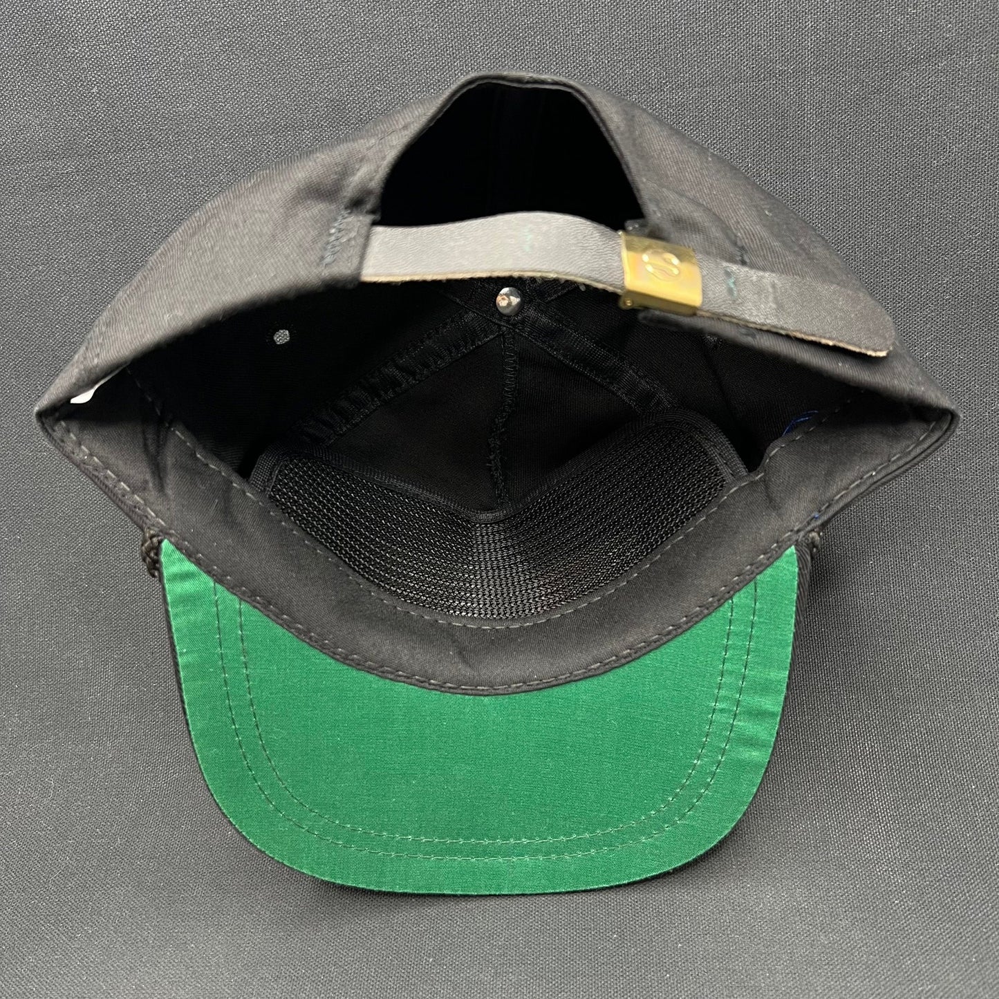 Vintage SportSouth Strapback Hat Black Rope Snapback USA Promo