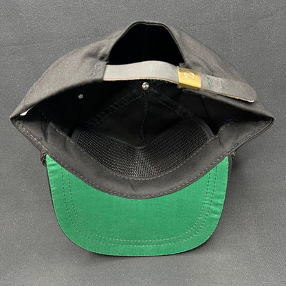 Vintage SportSouth Strapback Hat Black Rope Snapback USA Promo