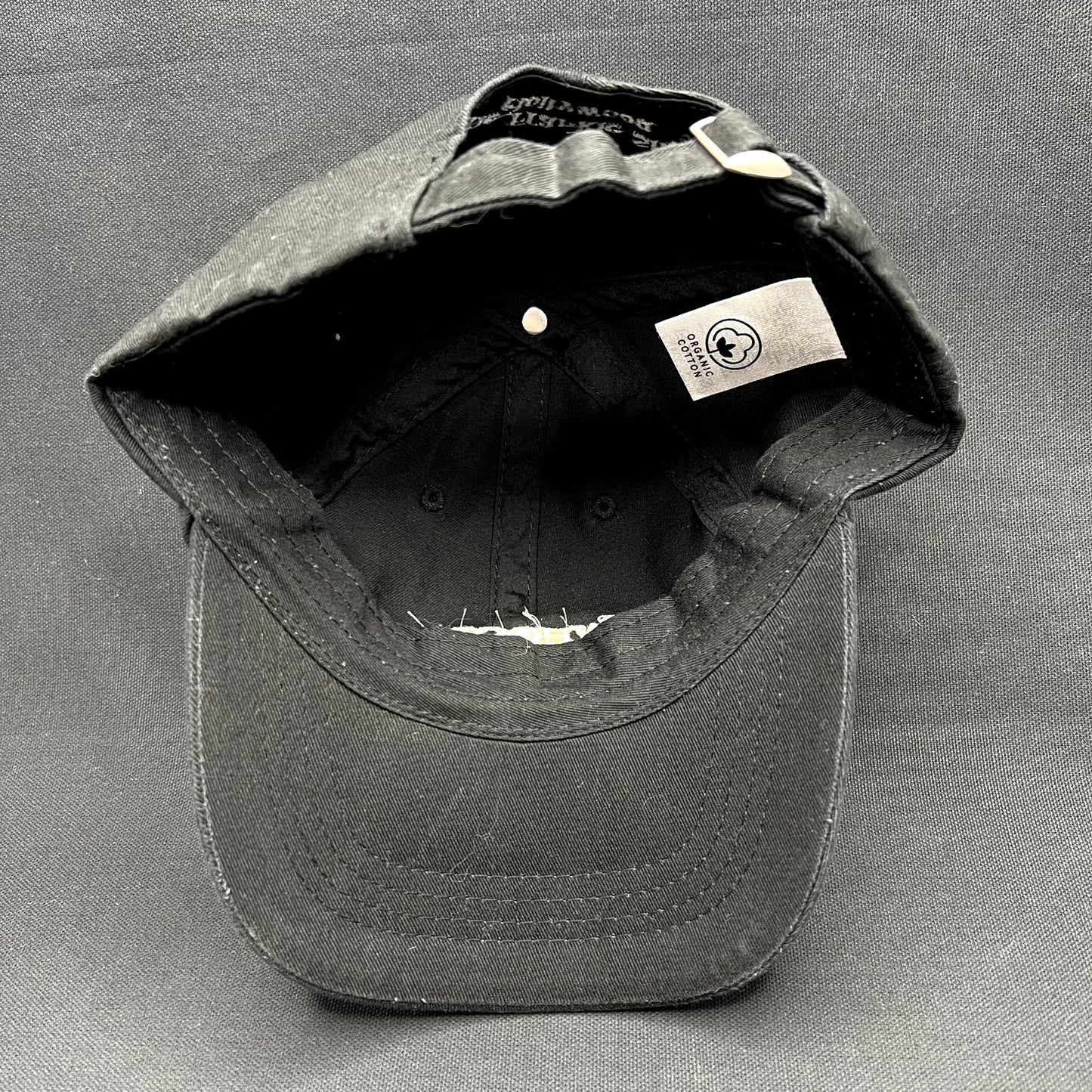 Whoopi Goldberg Strapback Hat Black Organic Cotton Dad Cap