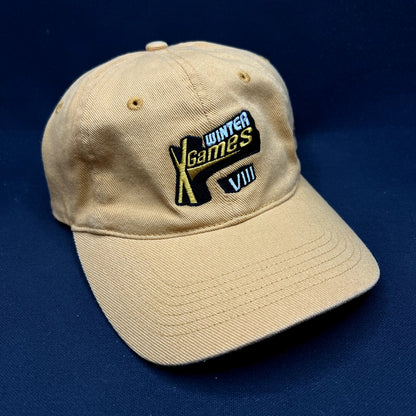 Vintage 2002 Winter X Games VIII Strapback Hat ADAMS ESPN Extreme Sports