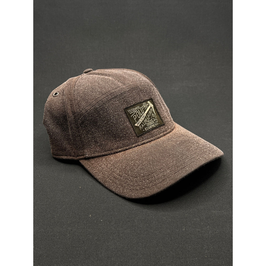 Vintage Polo Ralph Lauren Outdoor Equipment Hat – Sun-Faded Wool Strapback
