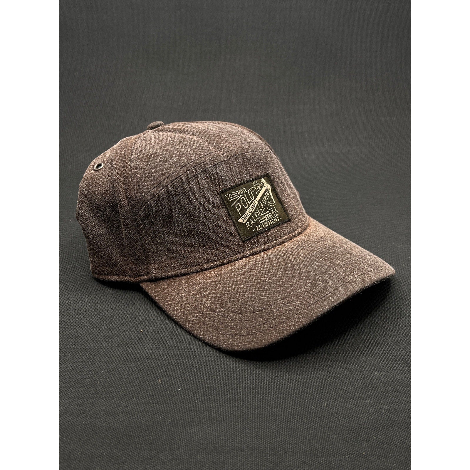 Vintage Polo Ralph Lauren Outdoor Equipment Hat – Sun-Faded Wool Strapback