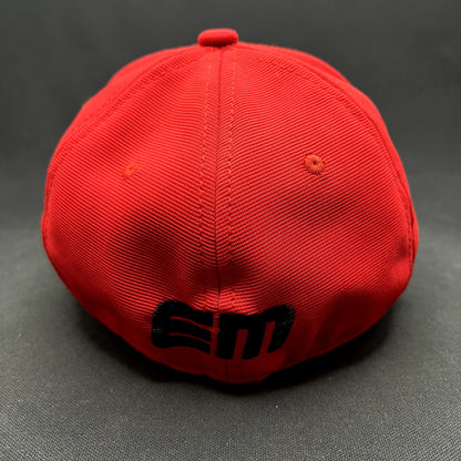 Los Angeles Lashings Cricket Team Fitted Hat Size L Red Black Cap