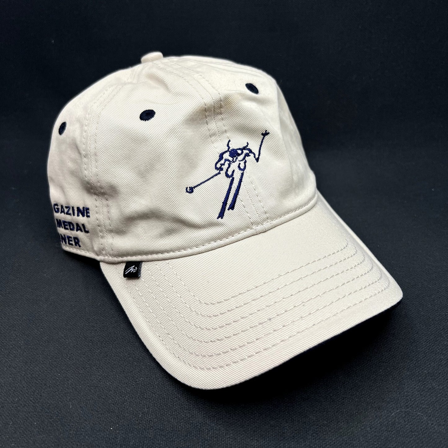 Vintage Aspen Ski Magazine Gold Medal Winner Strapback Hat Durrance Sports