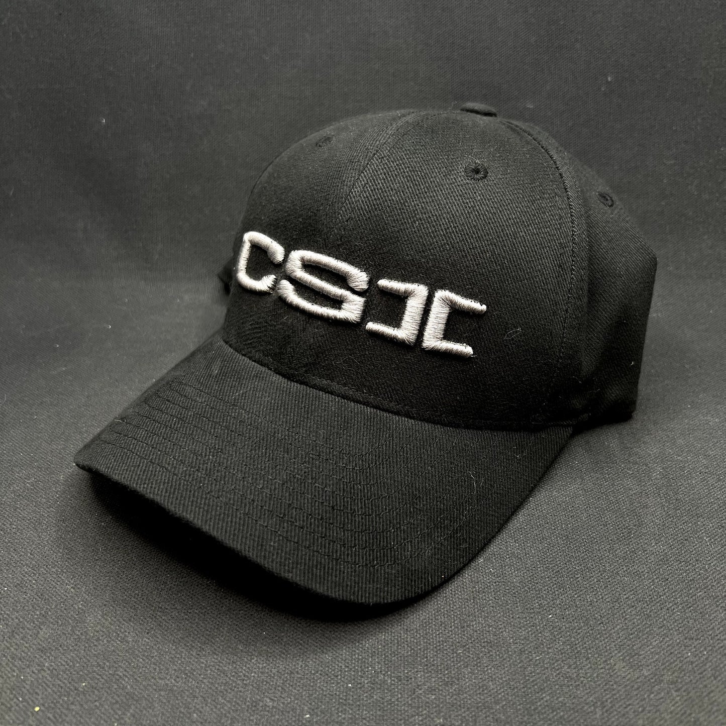 CSI Crew Flexfit Hat Black Yupoong Flexfit Embroidered Production Staff Cap S/M