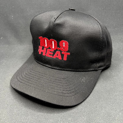 Vintage 90s 100.9 The Heat Radio Station Snapback Otto Cap