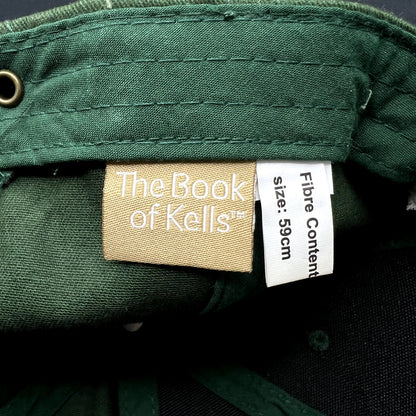 The Book of Kells Irish Strapback Hat Green Celtic Ireland Cap