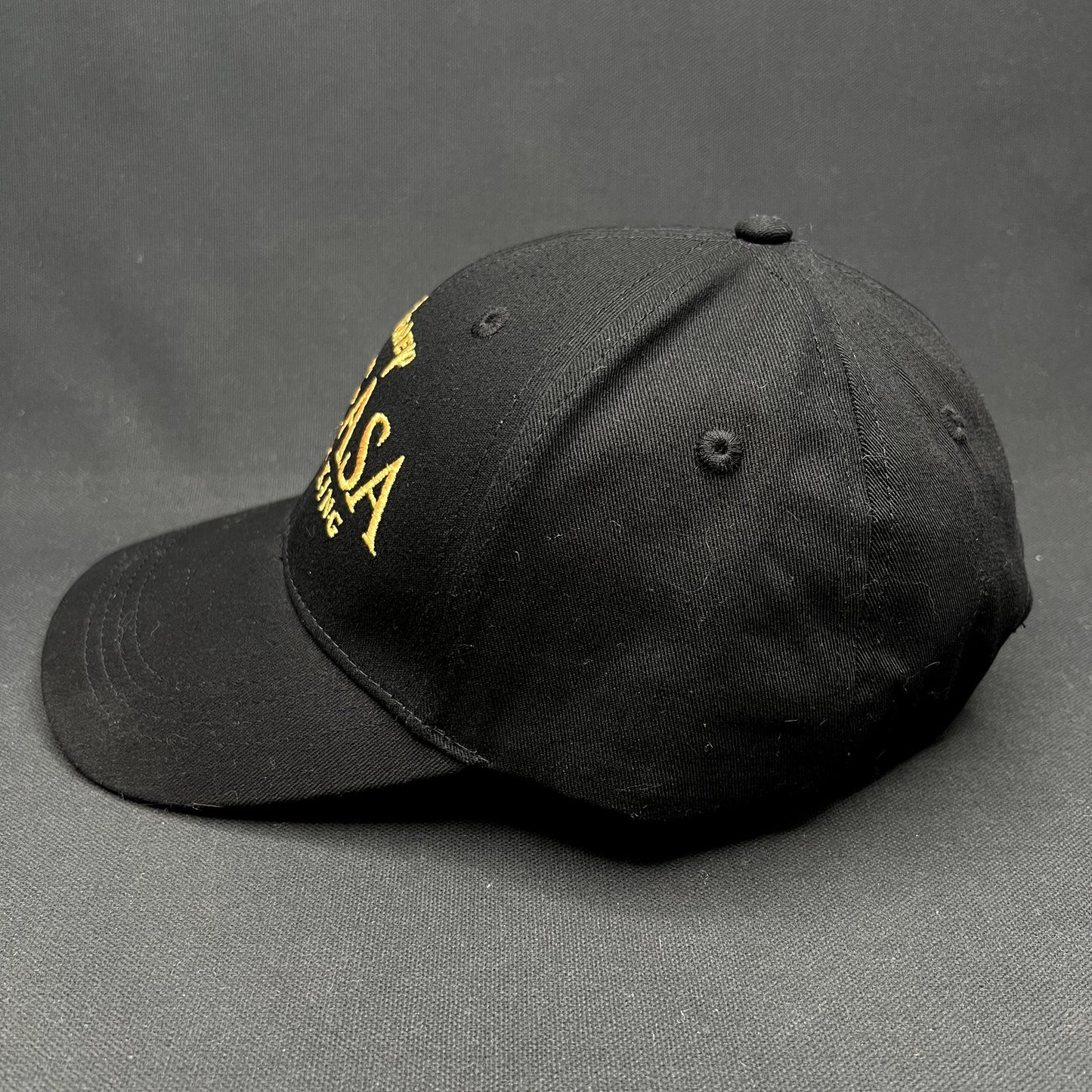 Disney Mufasa The Lion King 2024 Promo Strapback Hat Black Cap