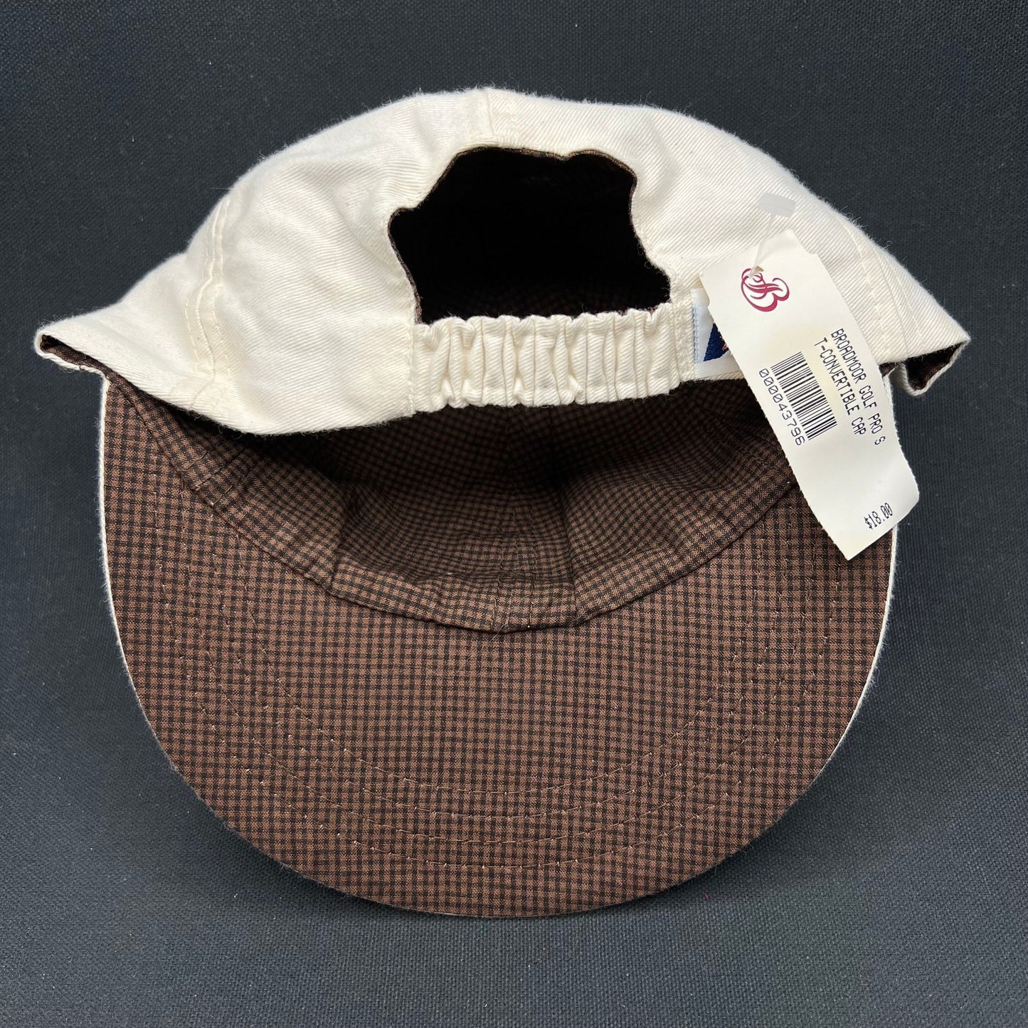 The Broadmoor Golf Resort Strapback Hat NWT White Adjustable