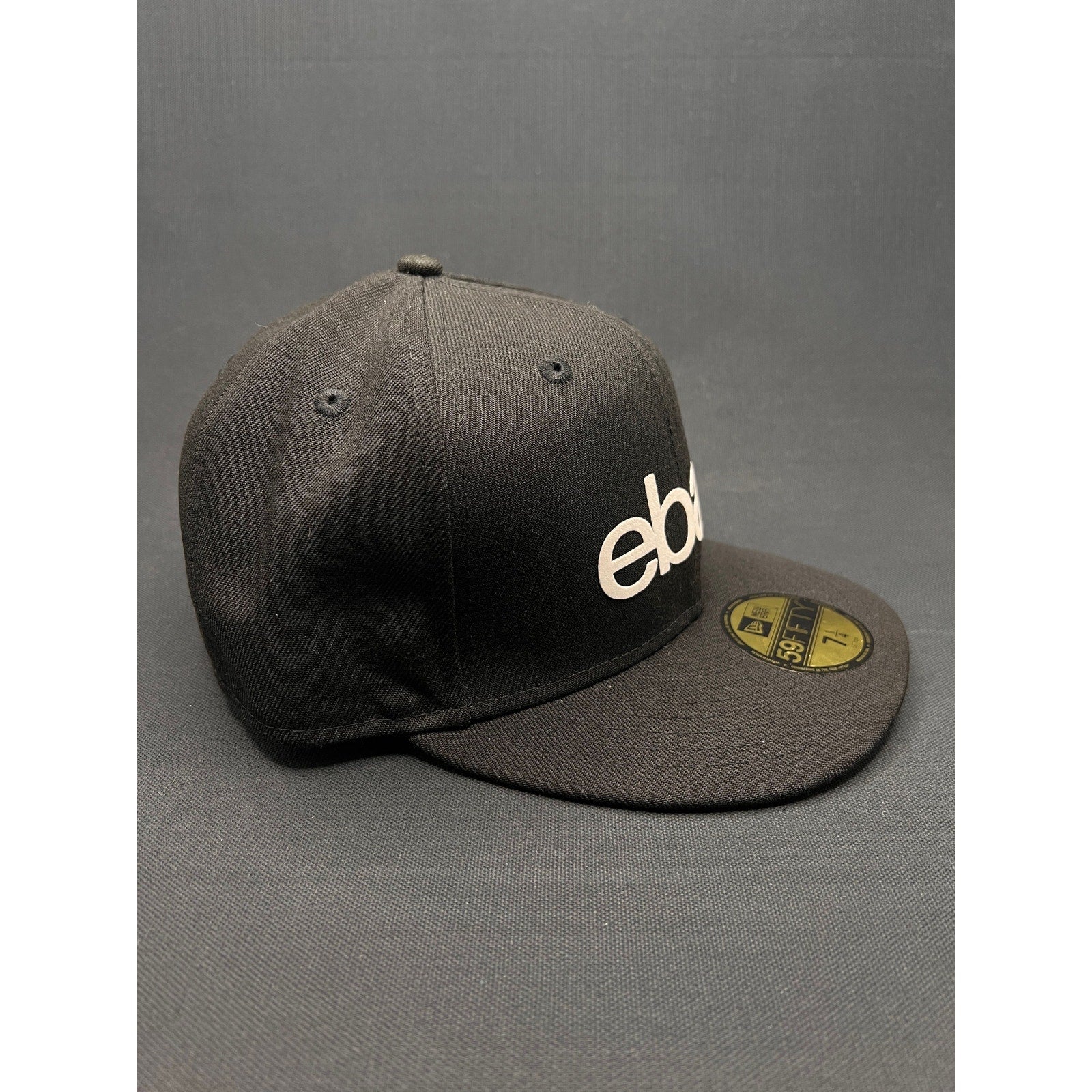 Rare eBay x New Era 59FIFTY Fitted Hat – Size 7 1/4 (Black / Promo Exclusive)