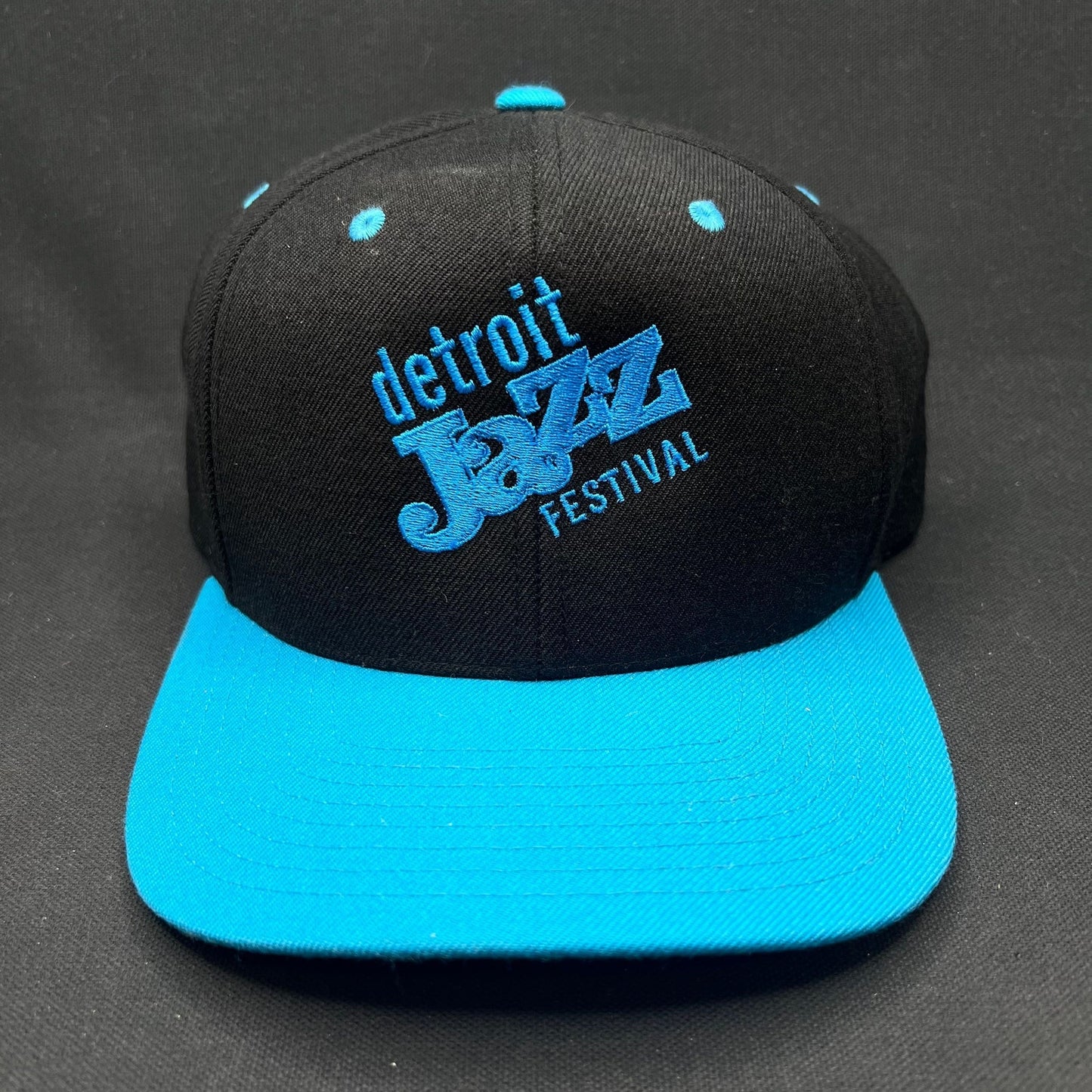 Vintage Detroit Jazz Festival Snapback Hat Yupoong Classics