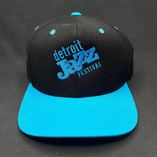 Vintage Detroit Jazz Festival Snapback Hat Yupoong Classics
