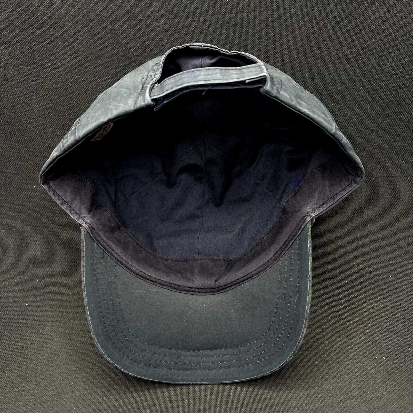 Vintage Turnberry Scotland Black Watch Plaid Strapback Golf Hat Made in Scotland