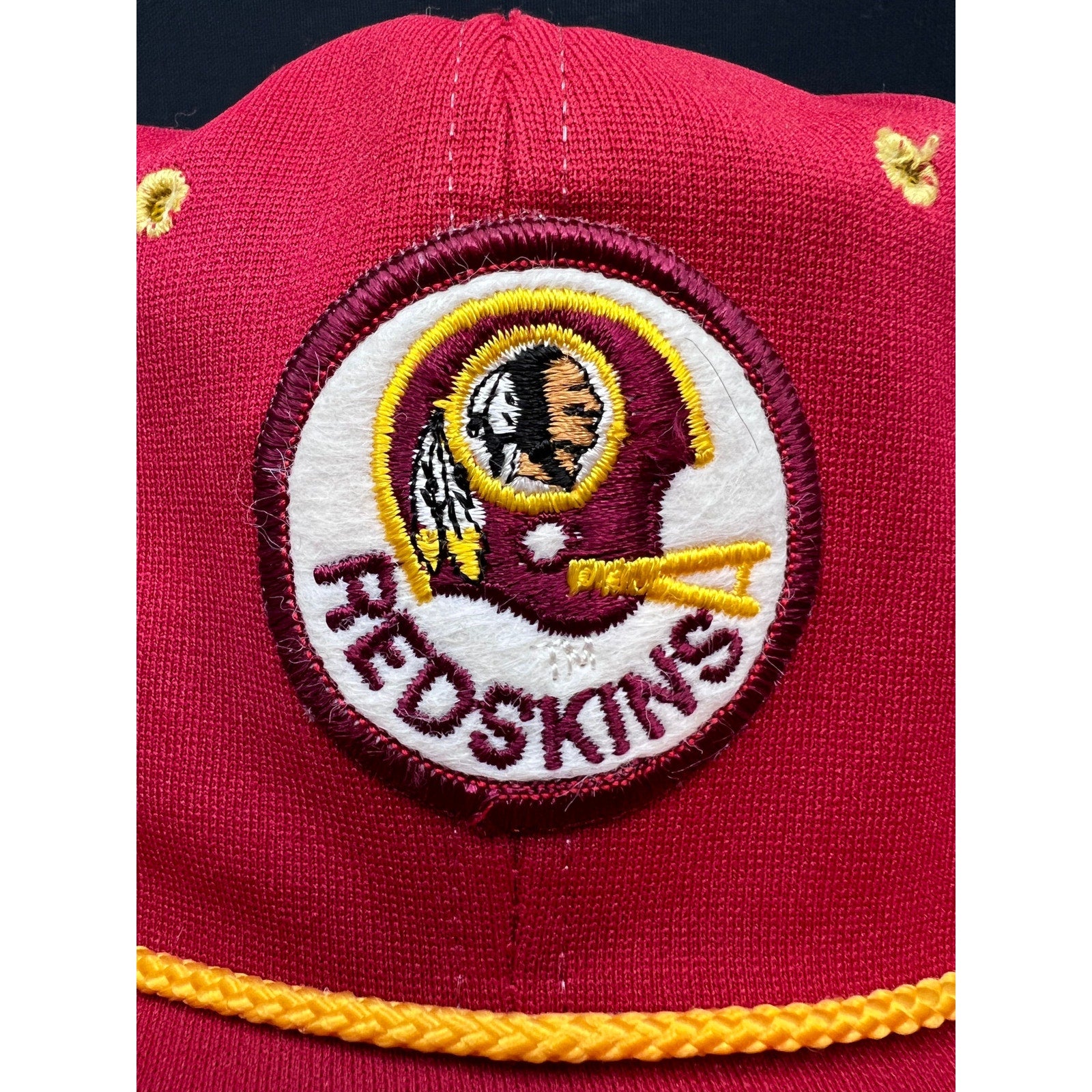 Vintage 80s Washington Redskins Rope Trucker Hat Sports Specialties Korea