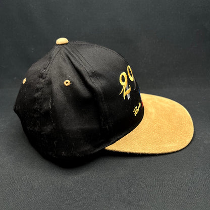 Vintage Y2K 2000 Paris France Snapback Hat Suede Brim