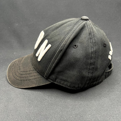 DSQUARED2 ICON Strapback Hat Black Designer Baseball Cap