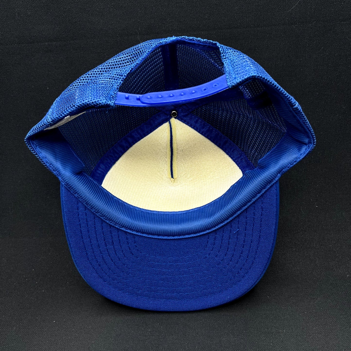 Vintage Acme Electric Supply Co Culver City Mesh Snapback Trucker Hat Blue USA