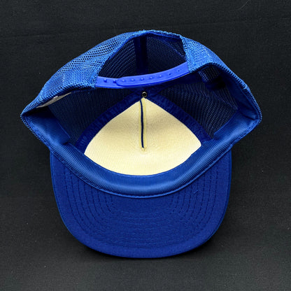 Vintage Acme Electric Supply Co Culver City Mesh Snapback Trucker Hat Blue USA