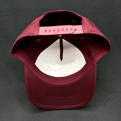 Vintage Santoro’s Since 1956 Snapback Hat Burgundy Otto Cap