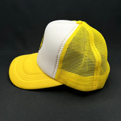 Gold’s Gym SoCal Snapback Trucker Hat Yellow White Fitness Gym California Cap