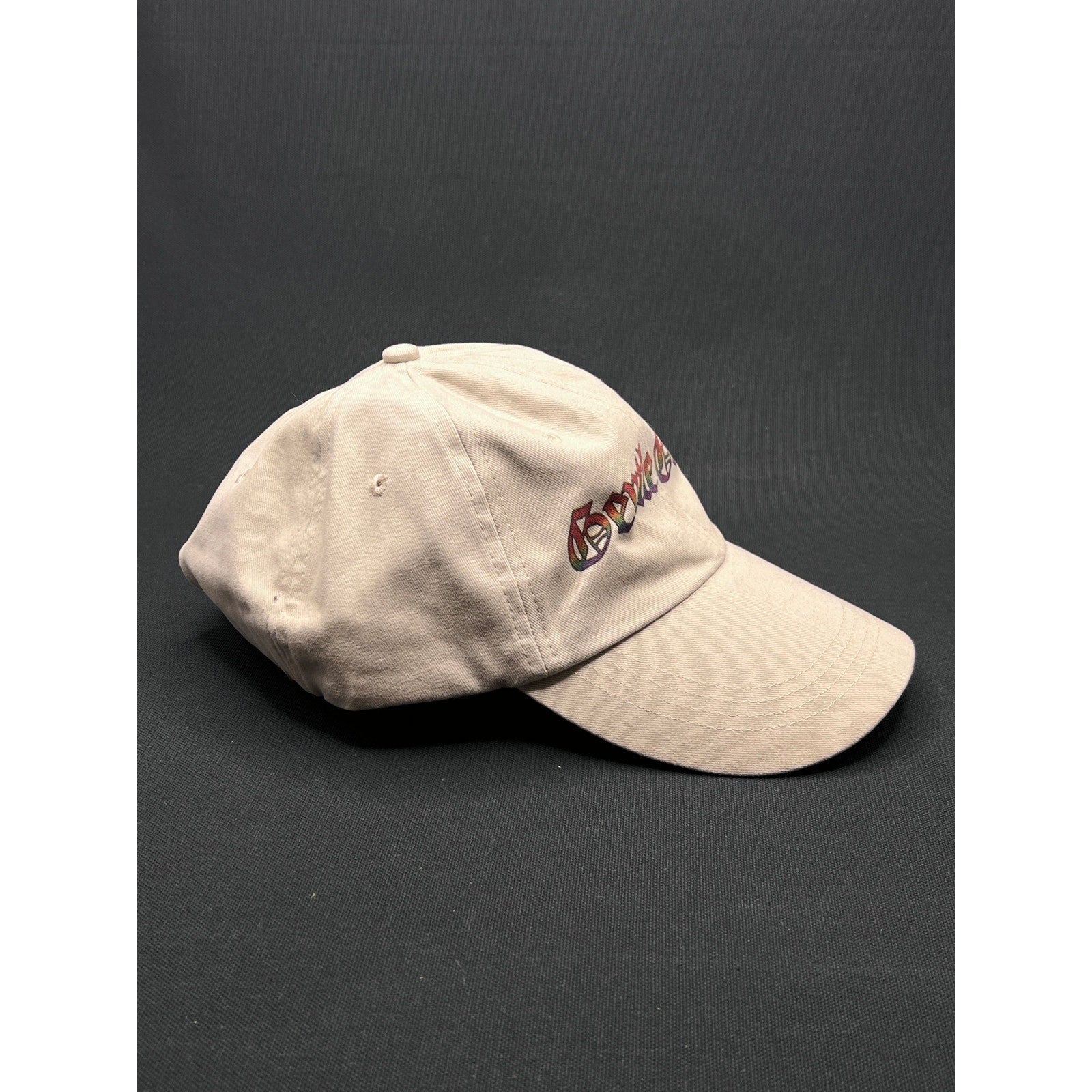 Gentle Giant Band Hat Vintage-Inspired Embroidered Logo Anvil Strapback