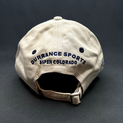 Vintage Aspen Ski Magazine Gold Medal Winner Strapback Hat Durrance Sports