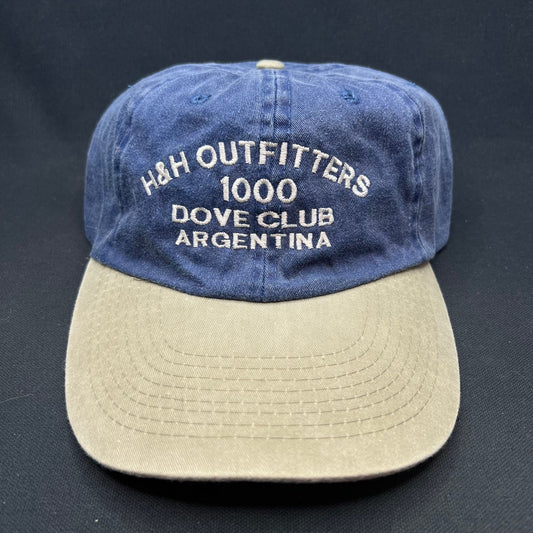 Vintage H&H Outfitters 1000 Dove Club Argentina Strapback Hat