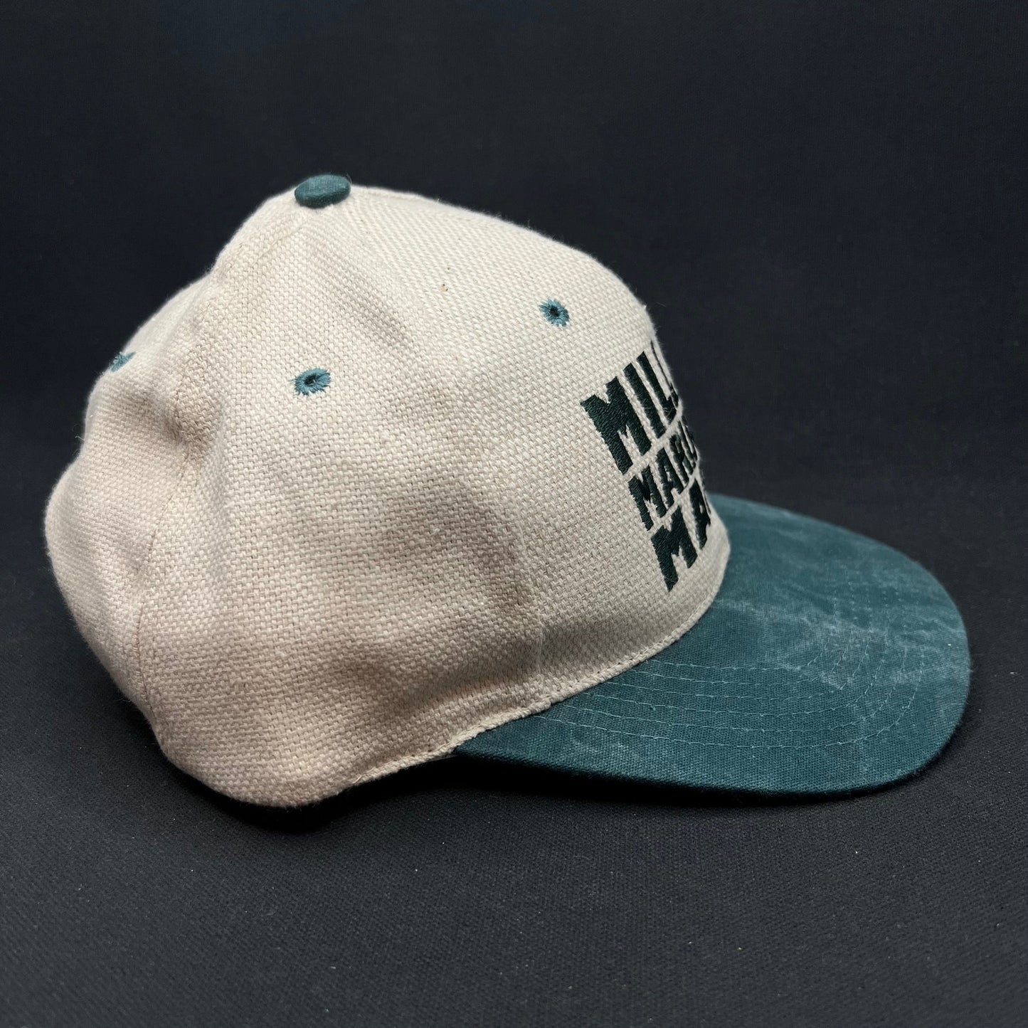 Million Marijuana March Snapback Hat Vintage 90s Cameo
