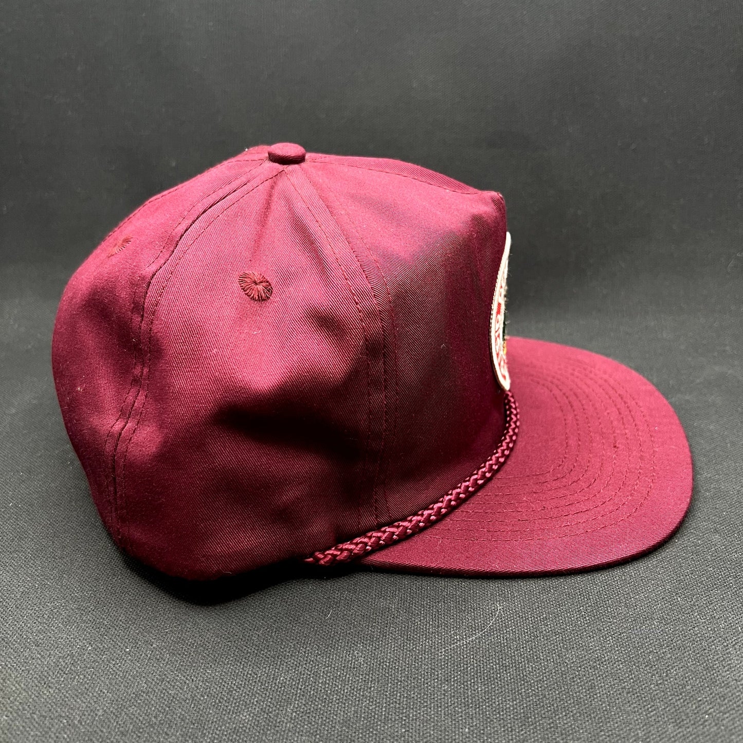 Vintage Rapid Delivery Service Jackson MS Rope Snapback Trucker Hat