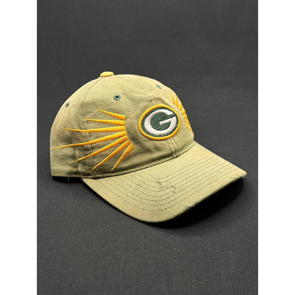 Vintage Sunfaded Green Bay Packers Sunburst Starter Strapback Hat – NFL