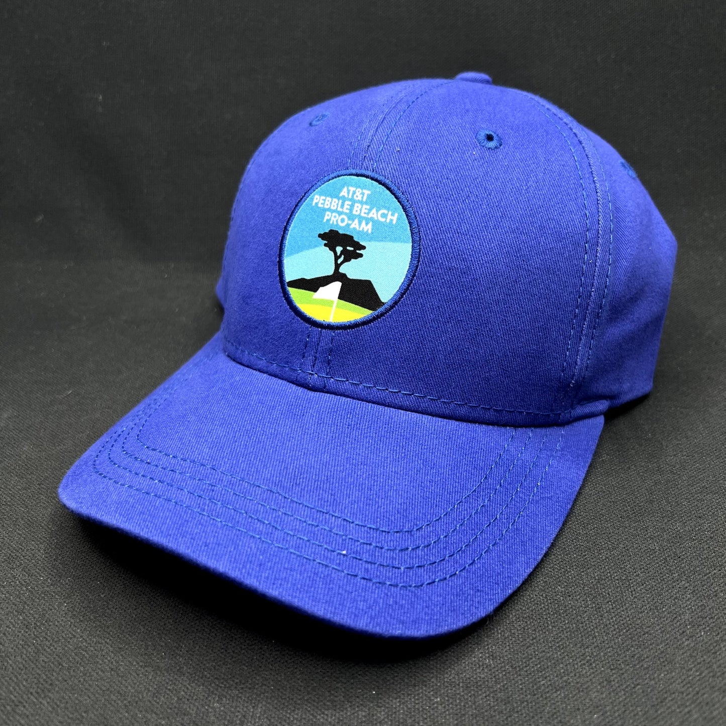 AT&T Pebble Beach Pro-Am Strapback Hat Blue Golf Cap