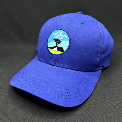 AT&T Pebble Beach Pro-Am Strapback Hat Blue Golf Cap