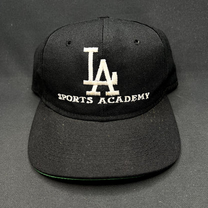Vintage LA Sports Academy Fitted Hat 7 3/8 Headmaster Los Angeles