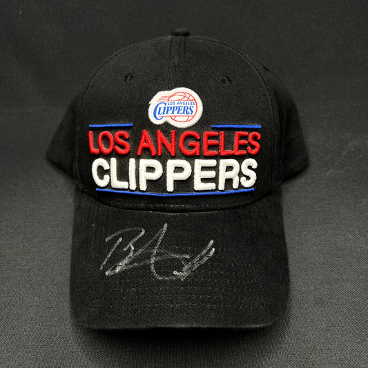 LA Clippers Strapback Hat Autographed Vintage OTB City Headwear