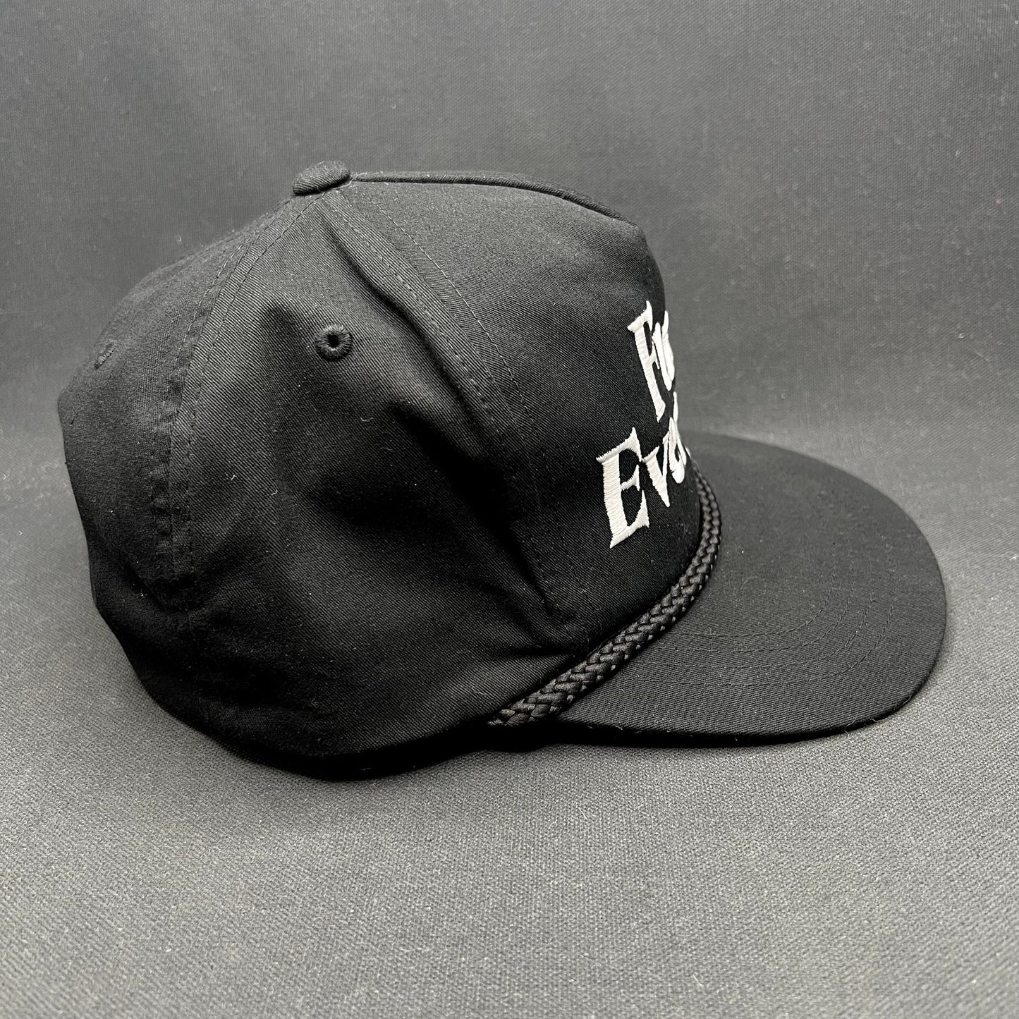 Fuck Everyone Snapback Hat Black Yupoong The Classics Statement Cap