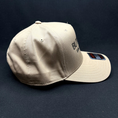 BUTCHR BAR Echo Park Los Angeles Snapback Hat OTTO Beige