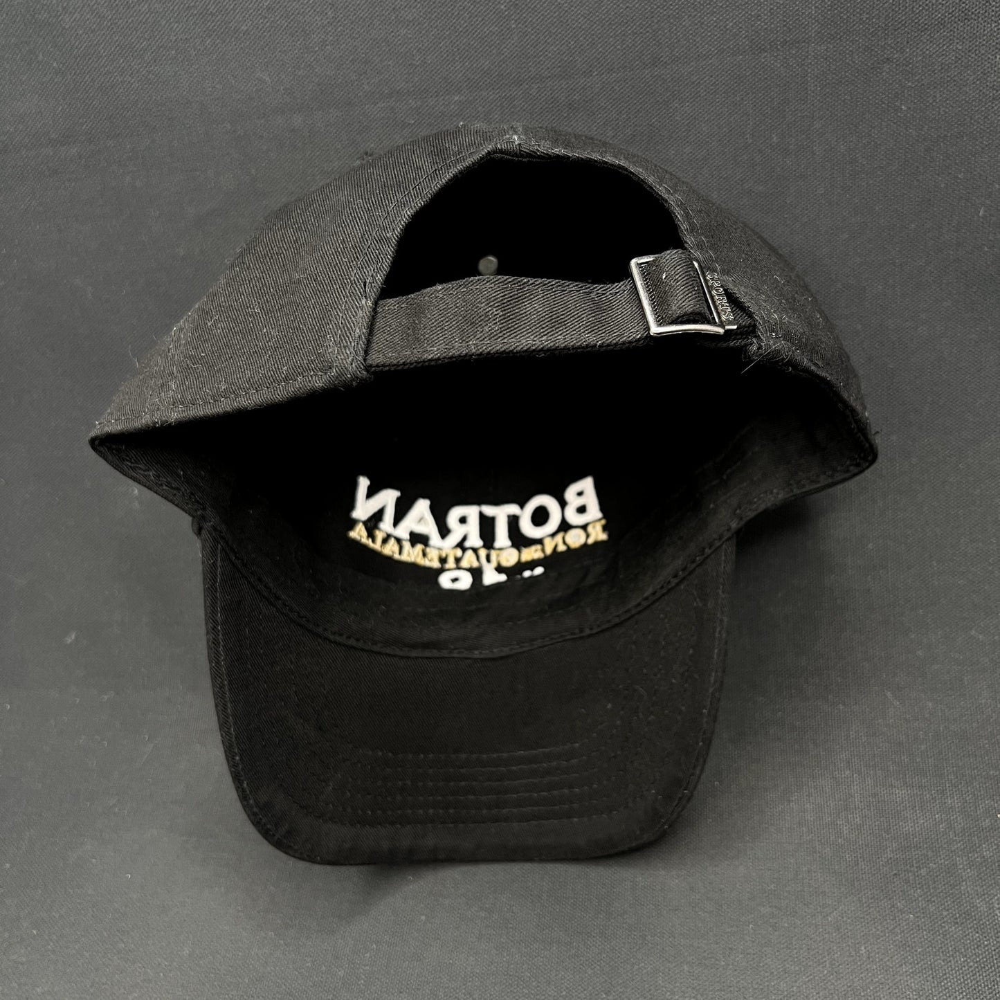 Botran Ron De Guatemala No 18 Strapback Hat Black Rum Distillery Cap