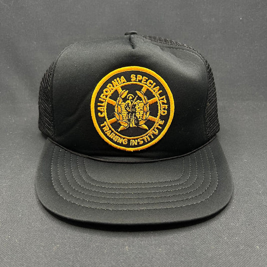 Vintage California Specialized Training Institute Trucker Hat