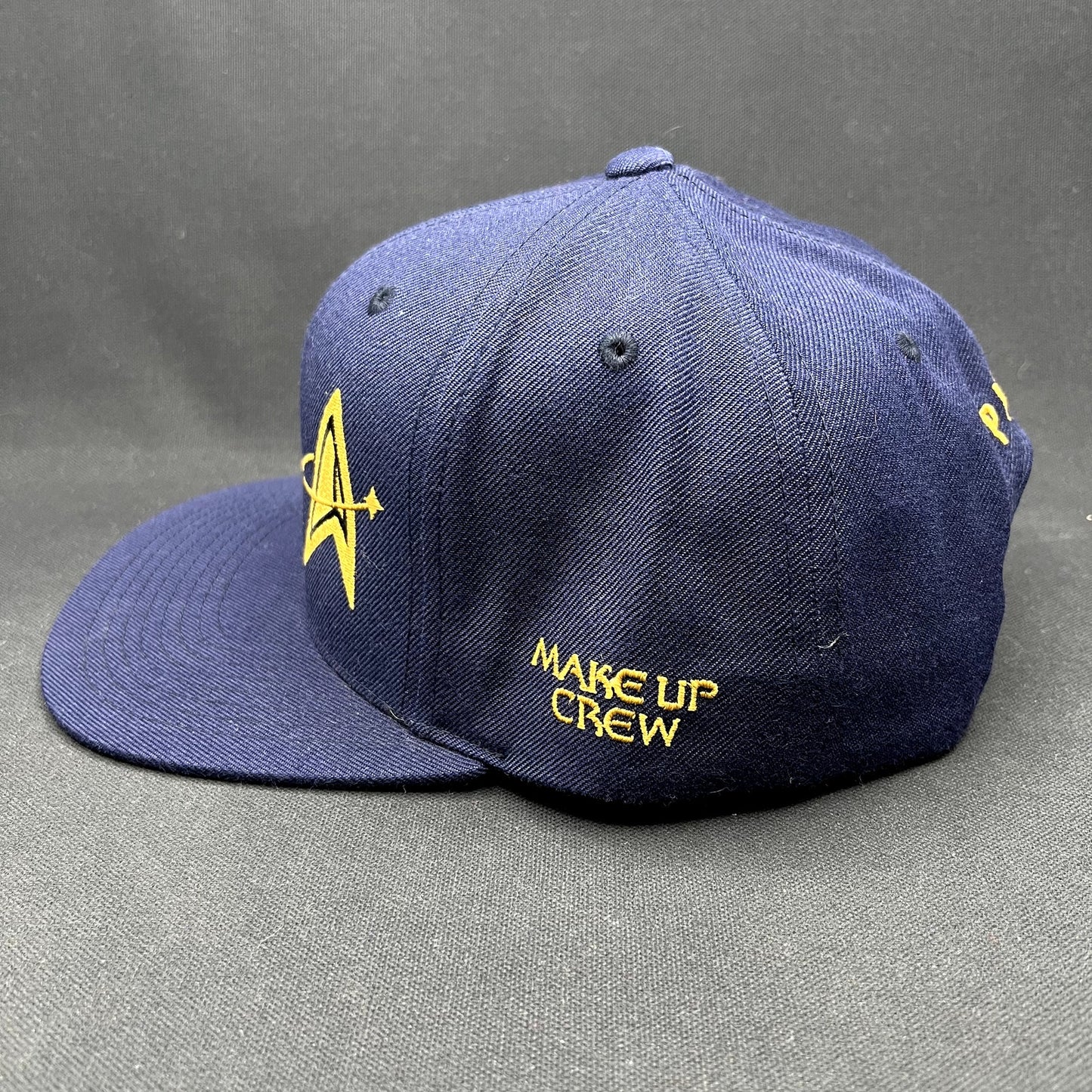 Rare Star Trek Cast & Crew Starfleet Academy Snapback Hat VTG
