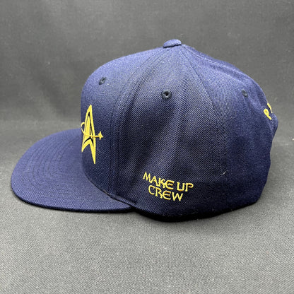 Rare Star Trek Cast & Crew Starfleet Academy Snapback Hat VTG