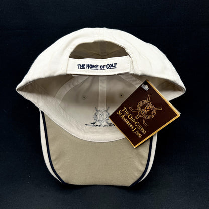 NWT The Old Course St Andrews Links Imperial Strapback Golf Hat Home of Golf