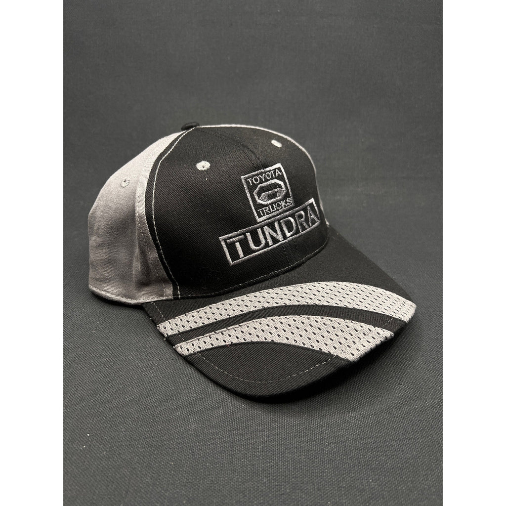 Toyota Tundra Trucks Hat – Black & Gray Embroidered Cap (Cobra / Structured Fit)
